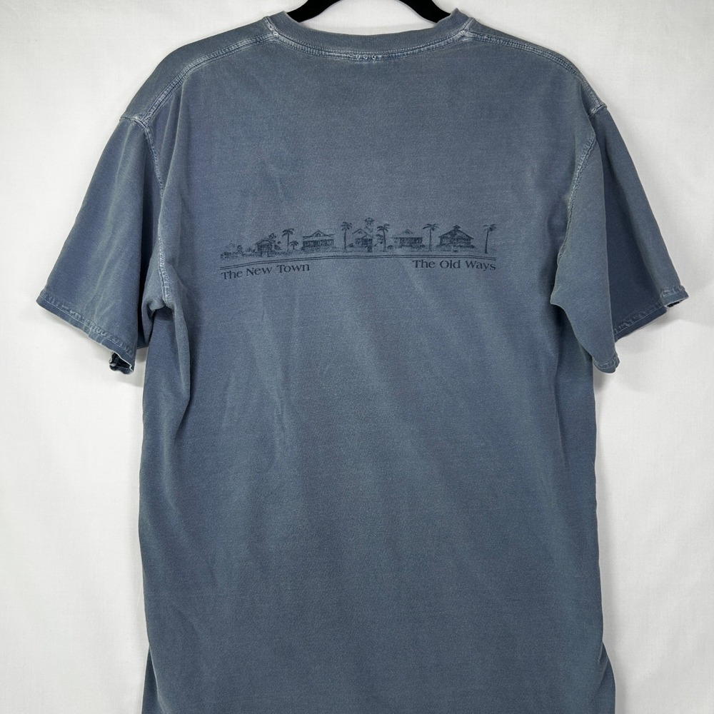 Comfort Colors Seaside The New Town The Old Ways Graphic T-Shirt M